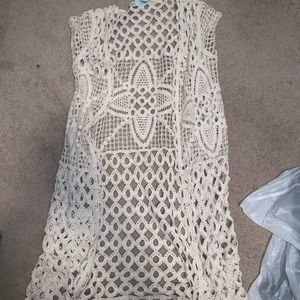 Short sleeve, long fashion cardigan